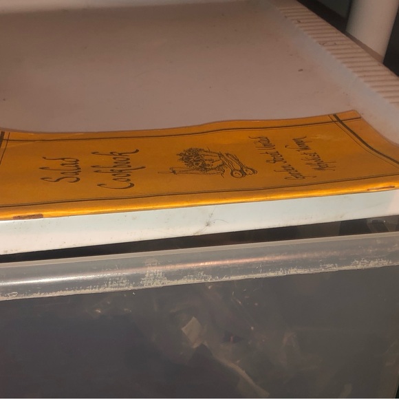 Yellow Salad Cookbook 1989 church - Picture 7 of 7